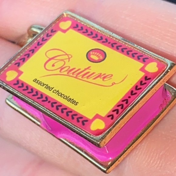 Y2K Juicy Couture Assorted Chocolates Charm Rhinestones Valentine’s Day Love HTF - Picture 3 of 9